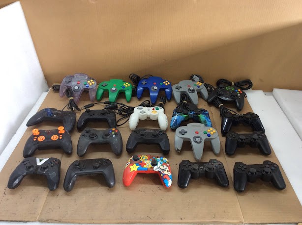 Logitech Mixed Brand and Model Controllers (Lot of 20)