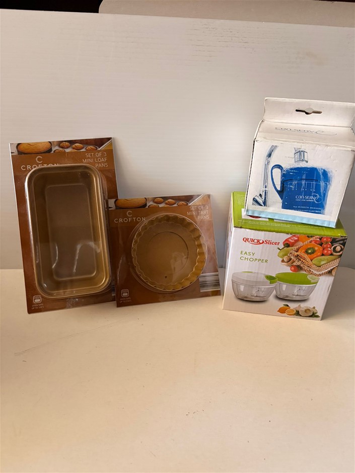4x Assorted Kitchen Products