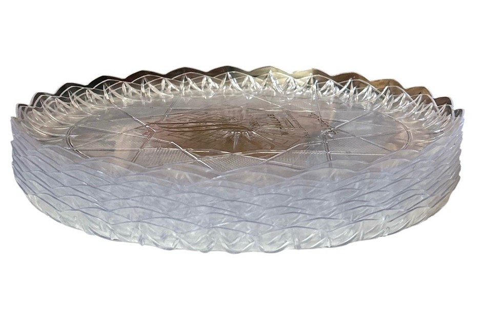 25x Plastic Trays (33cm)