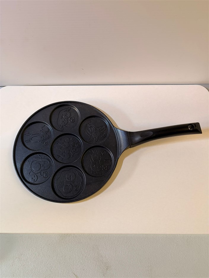 Black Cast Aluminium Non-stick Pancake Pan