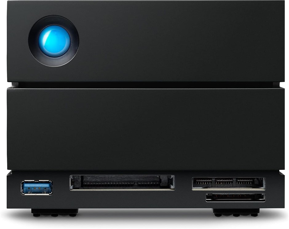 LACIE 2 Big Dock 36TB Thunderbolt3 Raid External Hard Drive, Black. Buyers