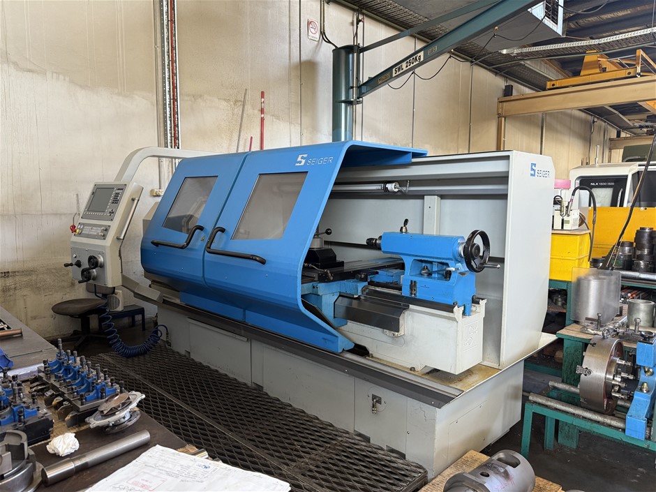 2018 Seiger SLZ 570E CNC Lathe