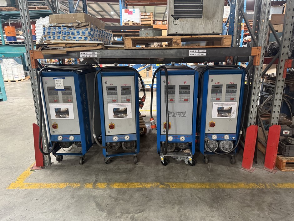 4x Robamat Thermocast 5212 Die Heaters