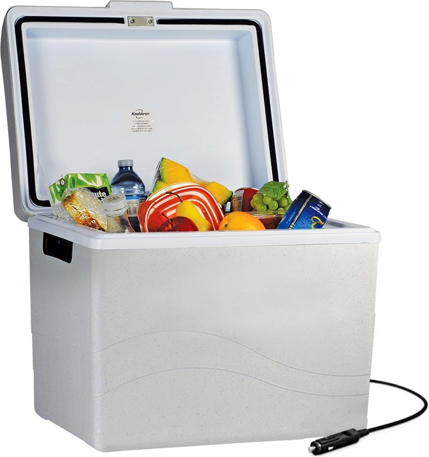 KOOLATRON Portable Cool Box - 12 V Electric Fridge for Car, Camping, Warmin