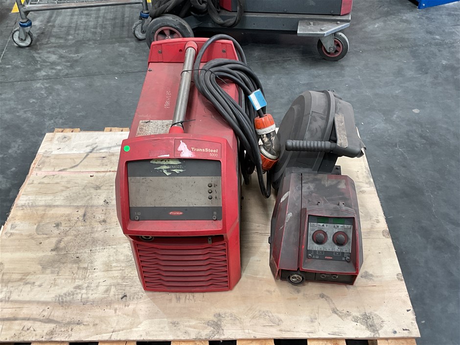<p>Fronius Transteel 5000 Synergic Inverter Mig Welder</p>