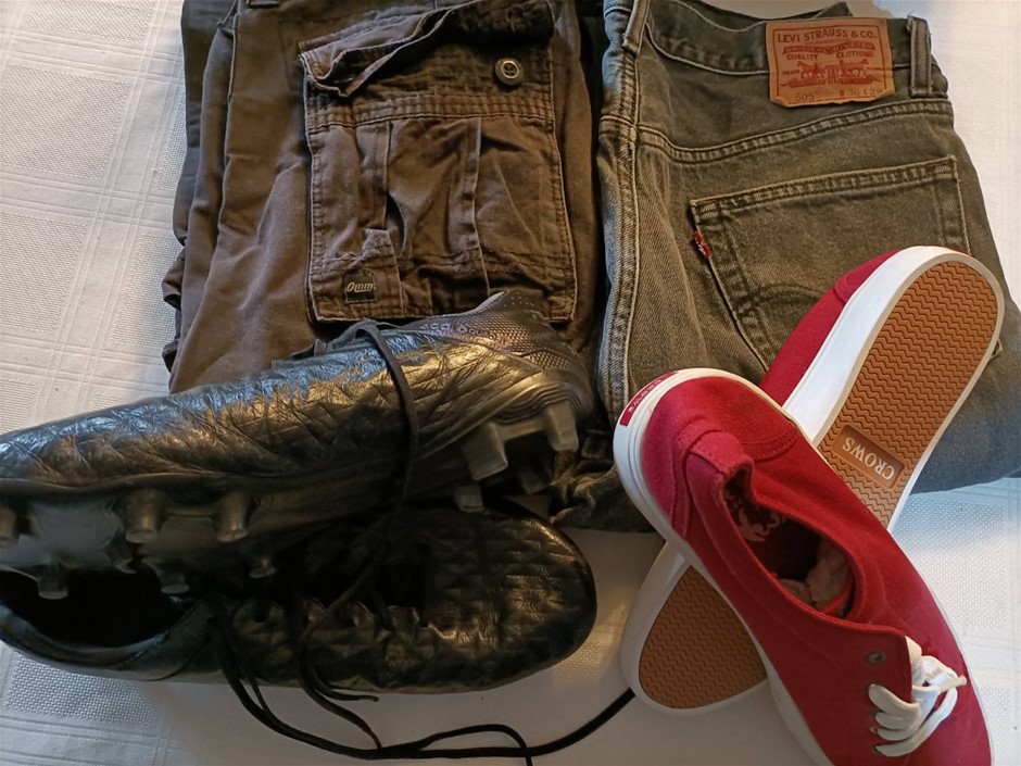 Men's Sports Shoes and Jeans. Others