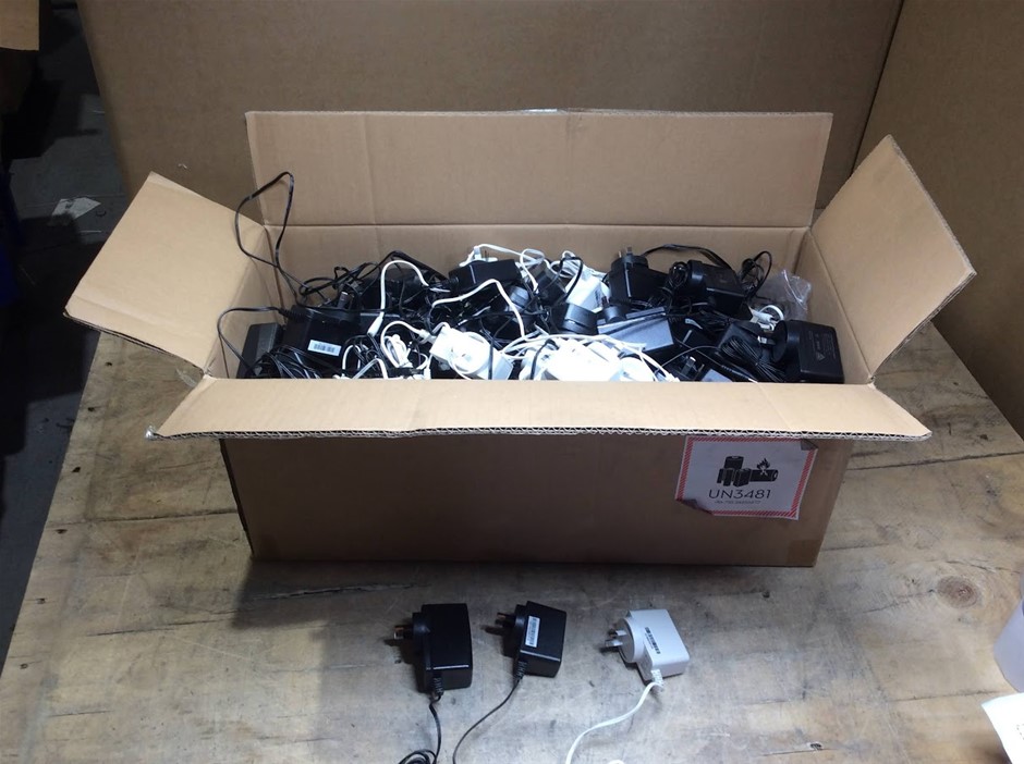 Mixed Lot 12V Power Adapters