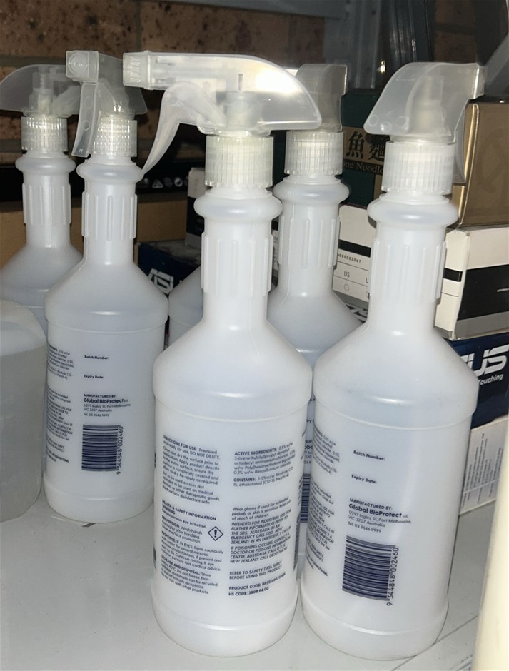 6x 750mL Spray Bottles (Empty)