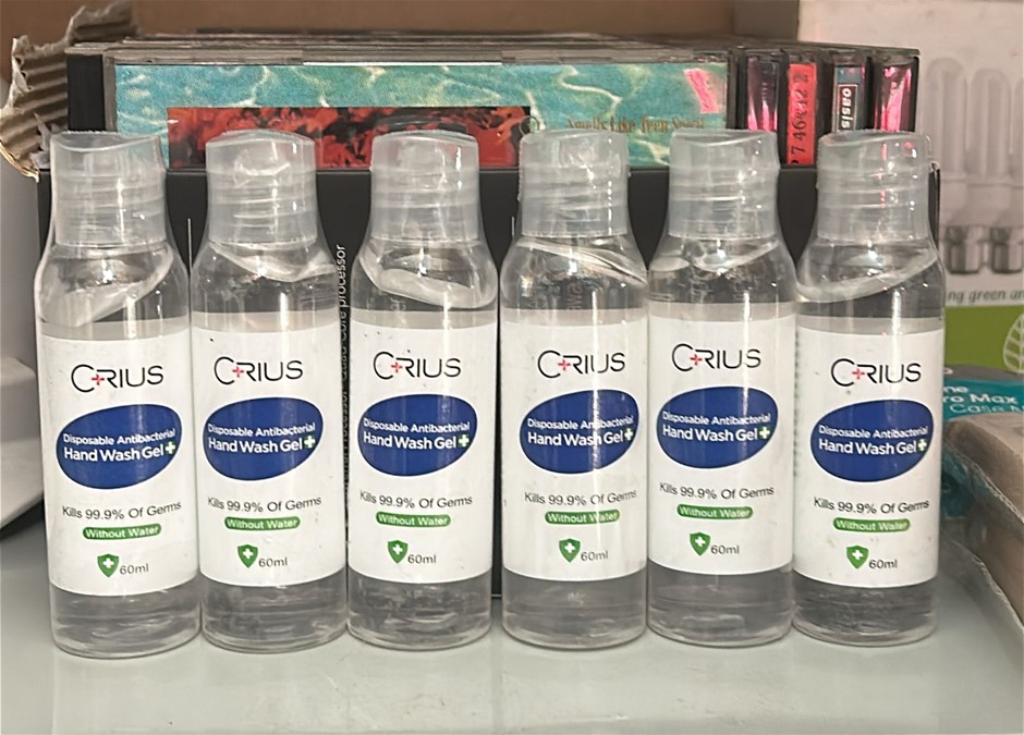 24x Pocket Handwash Gel Bottles (60mL)
