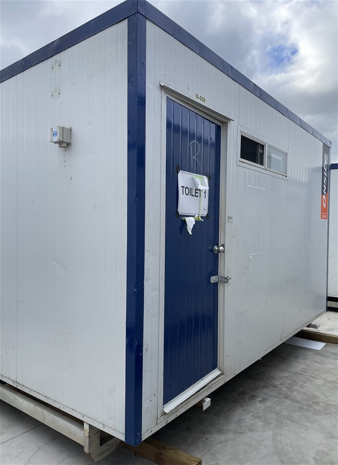 Portable Toilet Block - 4.2m x 2.4m - Male - Pakenham