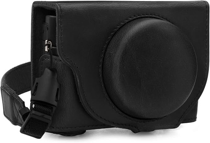0040-3140674 · MegaGear Ever Ready Leather Camera Case Compatible with Sony Cyber-Shot DSC