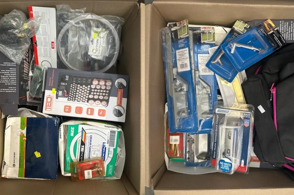 Mixed Bundle of Home Tools and Accessories. Perfect for DIY enthusiasts and
