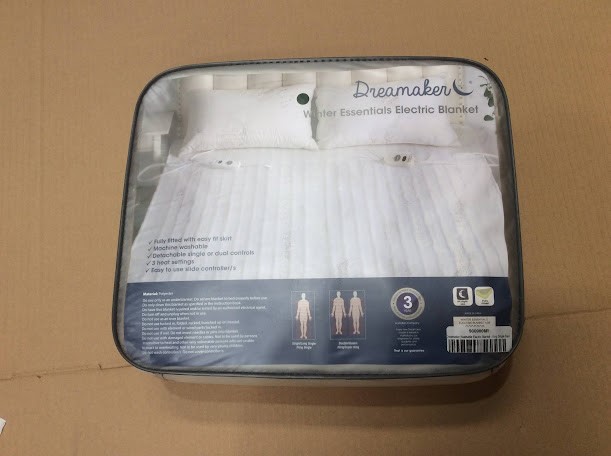 Dreamaker 9009808R Winter Essentials Electric Blanket