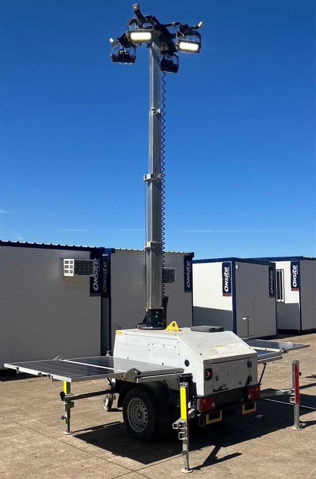2018 SMC TL55 Lighting Tower - 240w - LED Solar - Glendenning