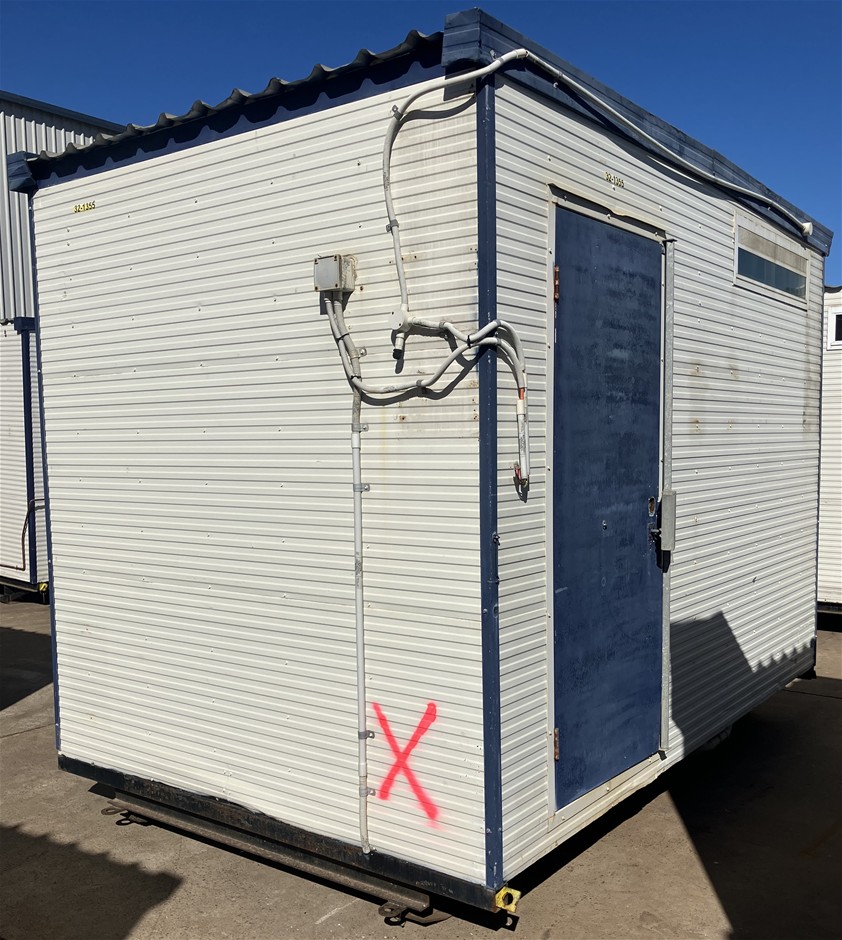 Portable Toilet Block W/ Shower - 3.6m x 2.4m - Glendenning
