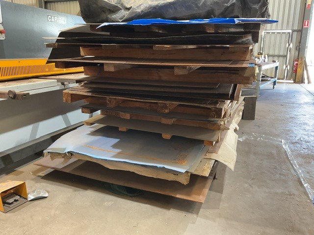 Approx 10 Pallets Of Assorted Steel