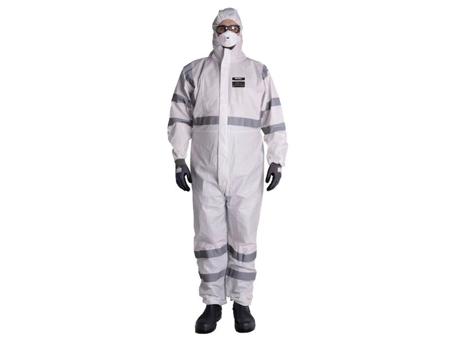 Type 5/6 Microporous X-Taped Disposable Coveralls - Size XL - Pallet of 500
