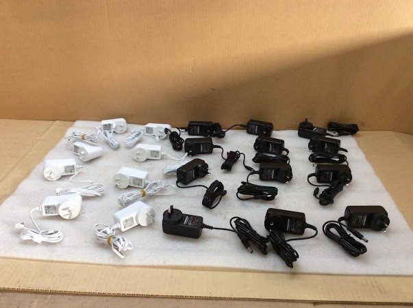 Mix Brand and Model AC Power Supply Adapters (Lot of 20)