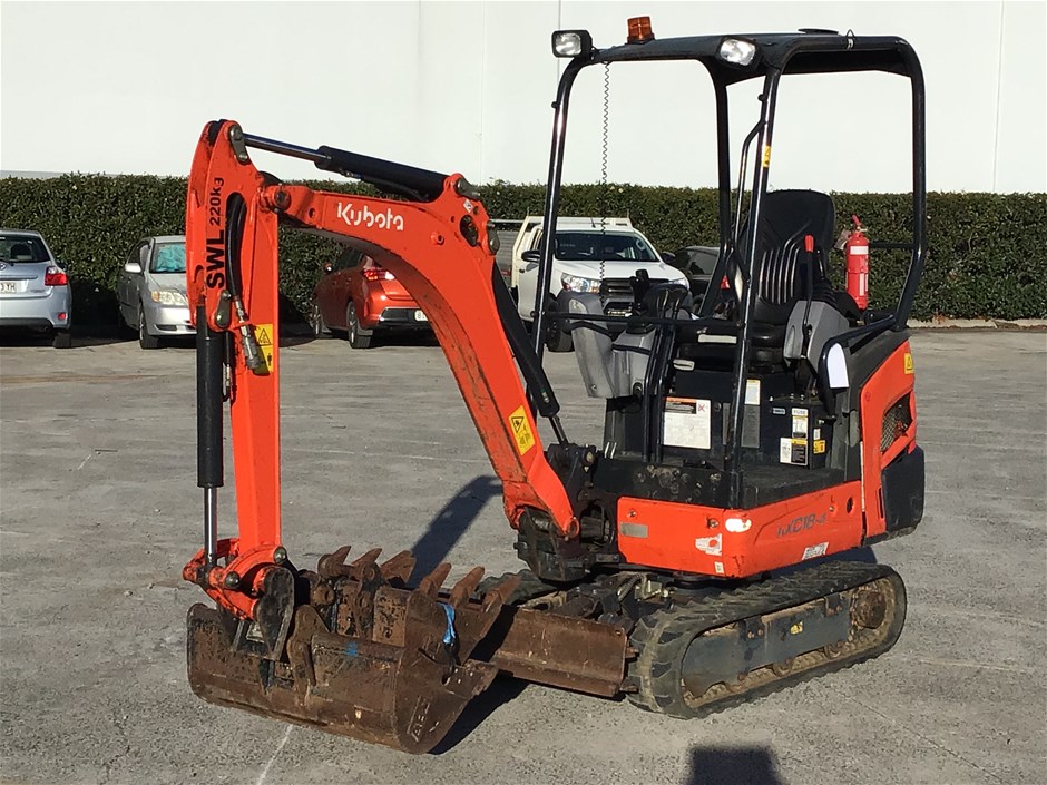 <p>Kubota KX018-4 Mini Excavator</p>