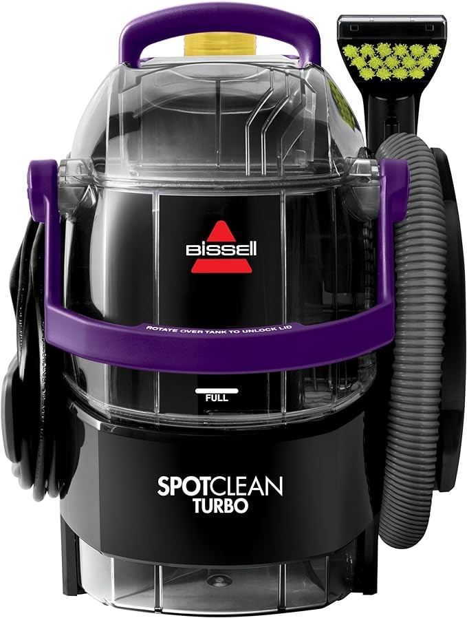 BISSELL SpotClean Turbo + Antibac 33862 | Portable Carpet & Upholstery Wash