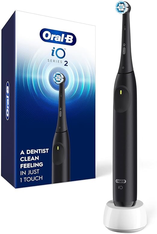 ORAL-B iO Series 2 iO2 Rechargeable Electric Powered Toothbrush, With 1 Gen