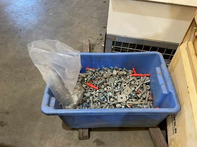 Tub Of Screws, Nuts, Bolts and Washers