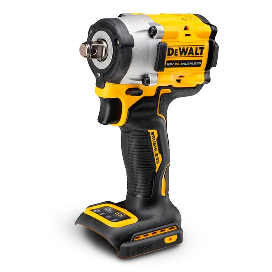 DeWALT 18V XR Cordless Brushless 1/2" Hog Ring Impact Wrench - Skin Only. N