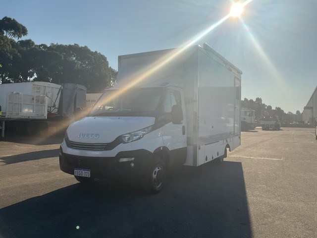 <p>2018 IVECO 50-170 4 x 2 Pantech Truck</p>