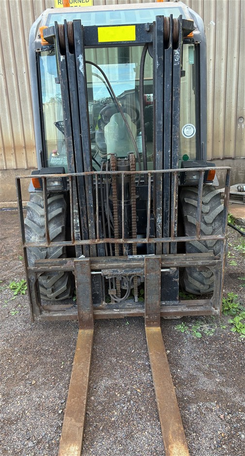 2016 MANITOU MH25-4 Forklift - 2.5t - 3.7m - Rough Terrain - Whyalla