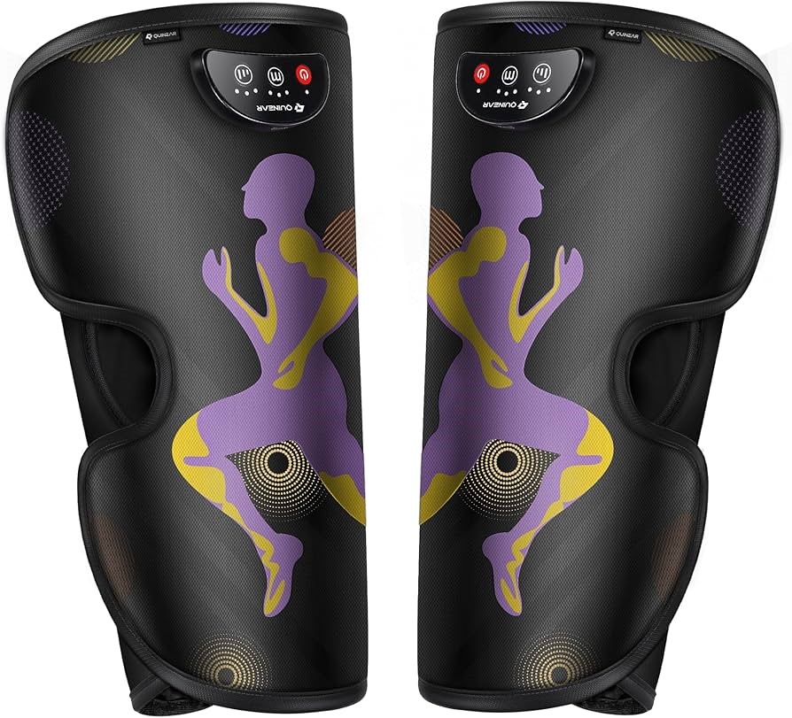 QUINEAR Rechargeable Leg Massager for Circulation and Pain Relief, Cordless