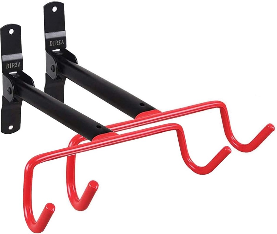 Dirza Wall Mount Bike Hanger Flip Up Garage Bicycle Bike Rack Storage Syste