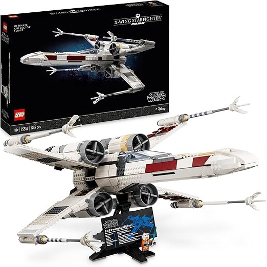 LEGO Star Wars X-Wing Starfighter (75355), Black.