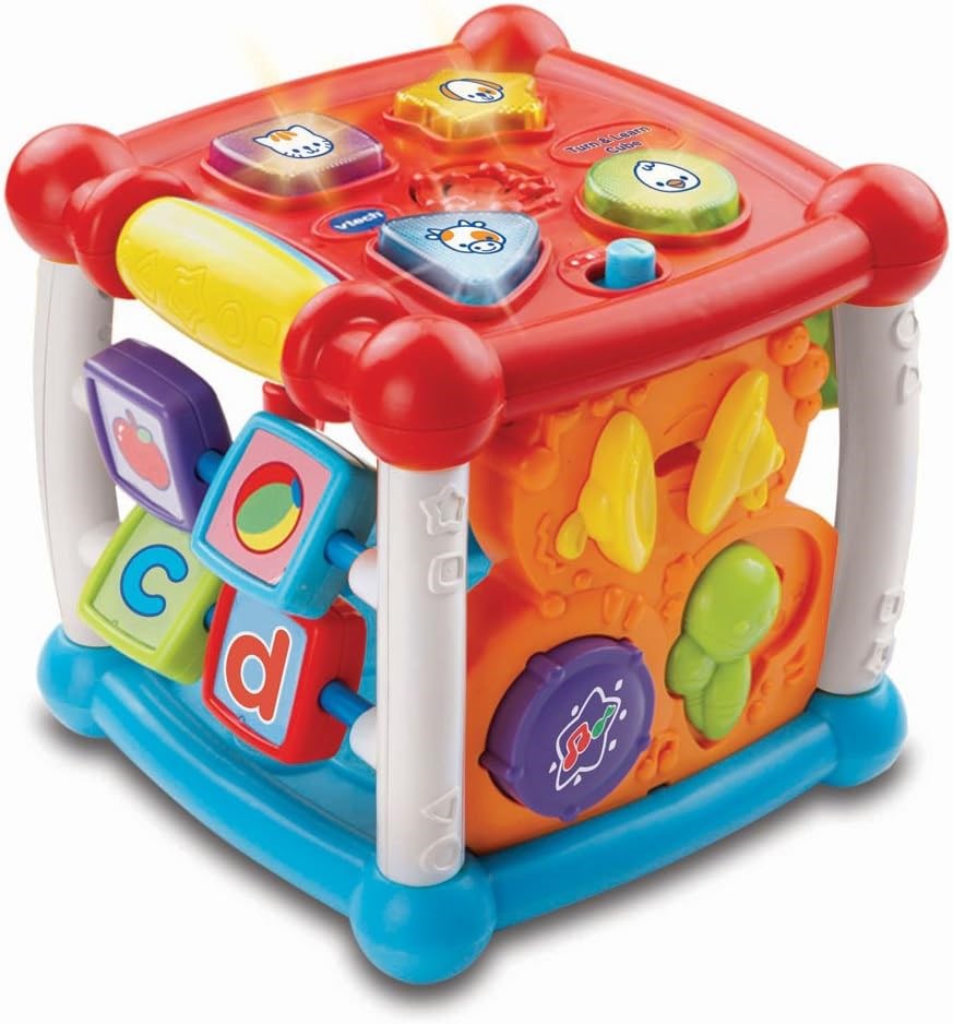 2 x Assorted Children Learning Toys comprising: 1 x VTech Turn & Learn Cube