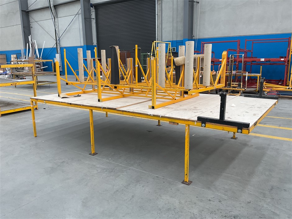 Steel Frame Work Bench and Steel Racking System