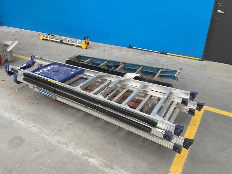 Pallet of Ladders x 3
