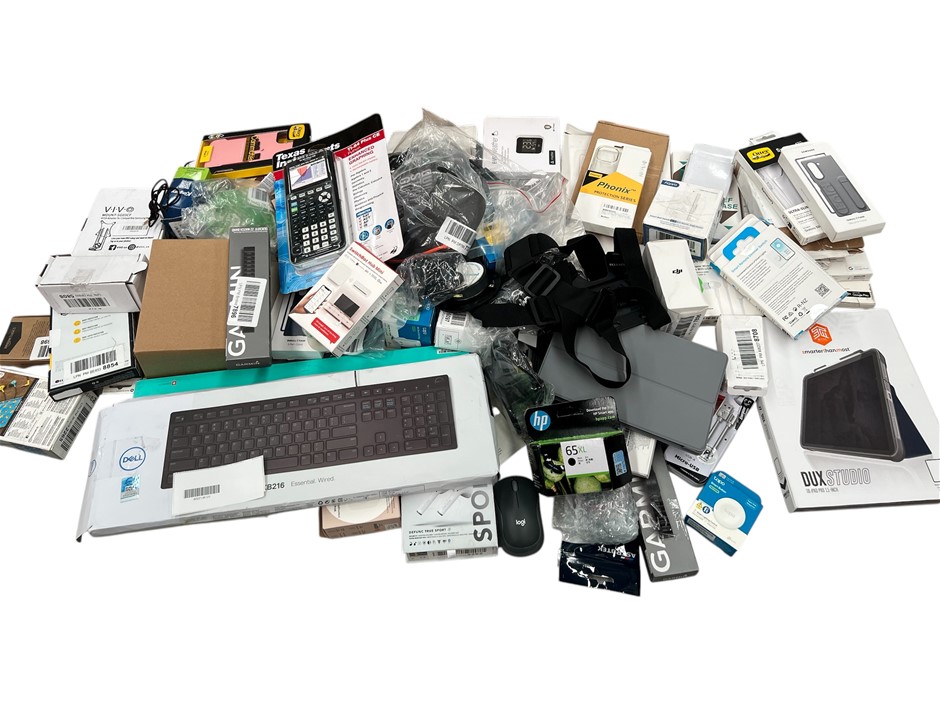 Assorted Electronics & Accessories (Big Box). NB: Products Are Untested/Con
