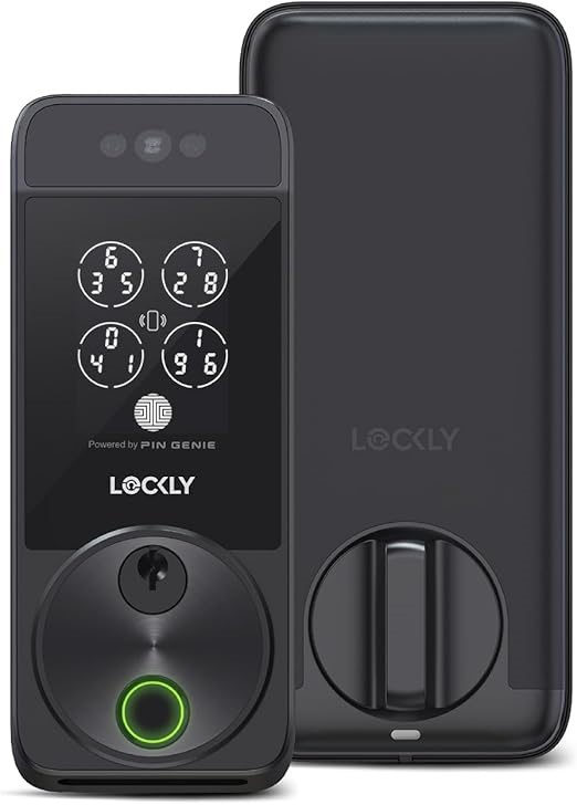 LOCKLY Visage Zeno Series Smart Door Lock. Facial Recognition and Fingerpri