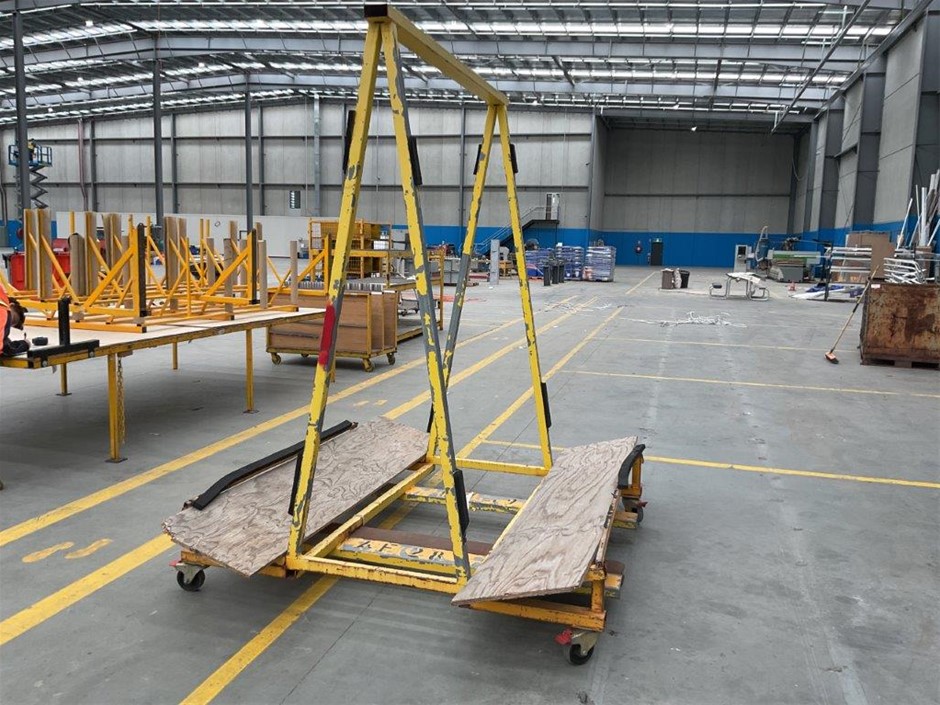 A-Frame Stillage on Castors