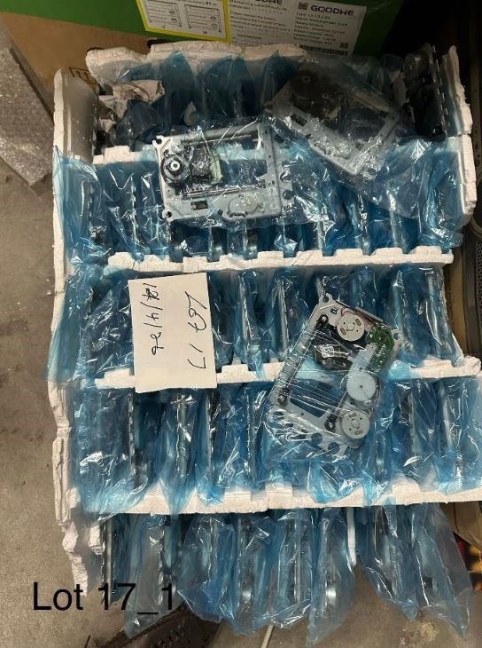 END OF LEASE SALE: Parts for CD and Blue ray Player