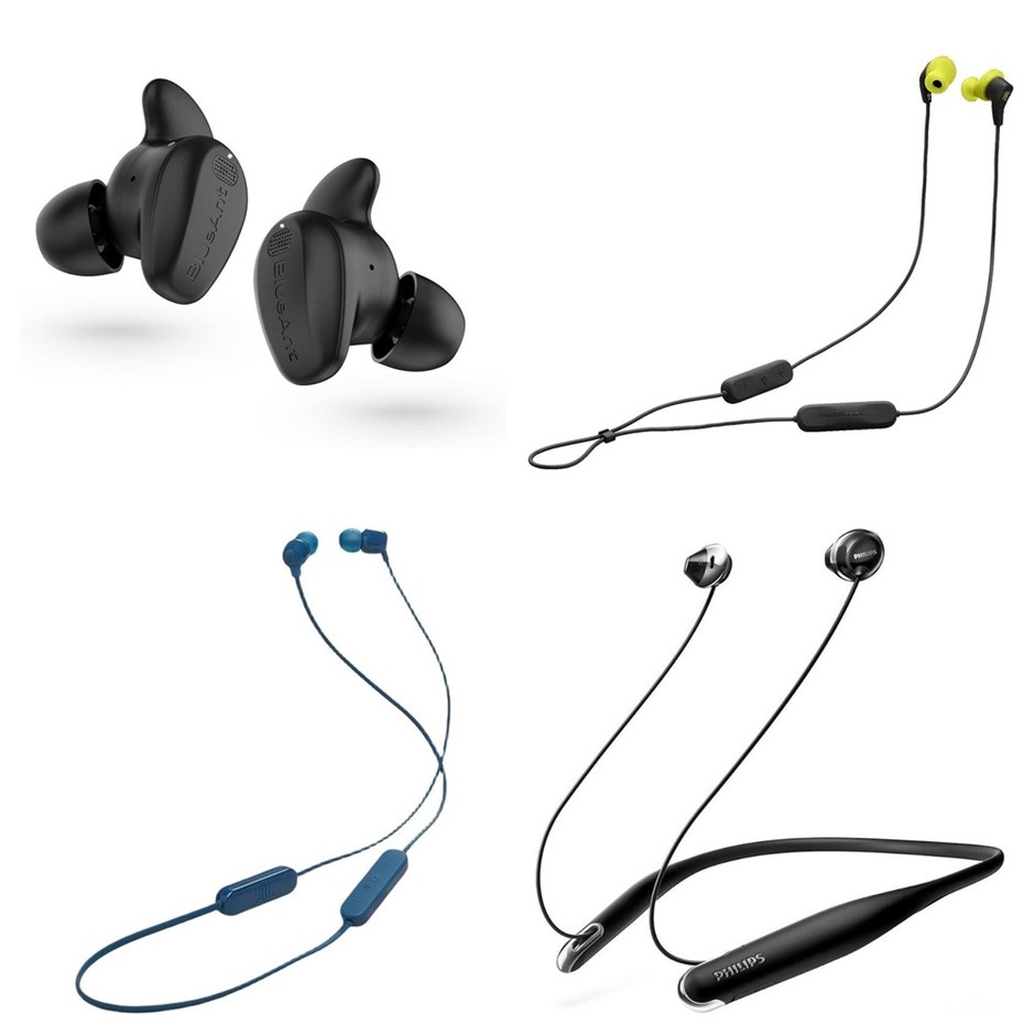 4 x Wireless Earbuds. 1 x BLUEANT Pump Air Epic True Wireless Earbuds. 1 x