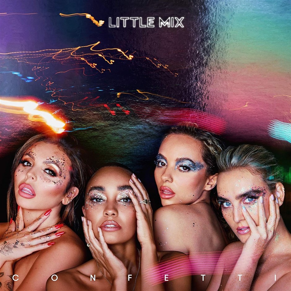 LITTLE MIX Confetti Vinyl Record. NB: Damaged Packaging.