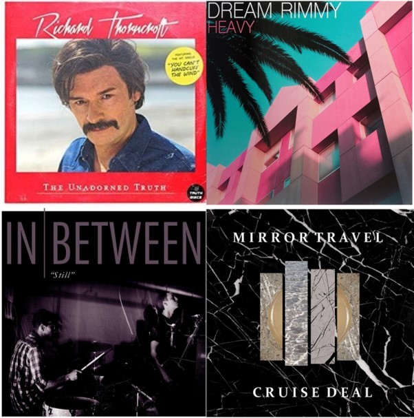 4 x Assorted LP Vinyls, incl. RICHARD THORNCRAFT, DREAM RIMMY, IN BETWEEN,