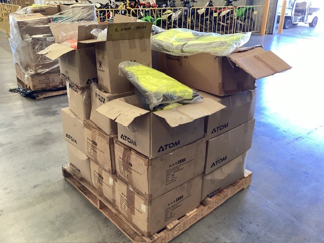 <p>Pallet Containing Assorted Work Wear </p>