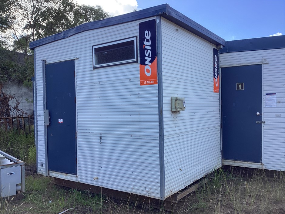 Portable Toilet Block - 3.0m x 2.4m - M-F - Forest Lake