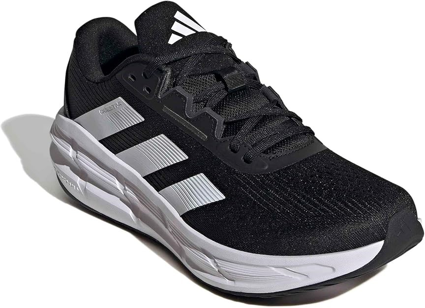 ADIDAS Men's Performance Questar 3 Running Shoes, US10.5, Core Black/White/