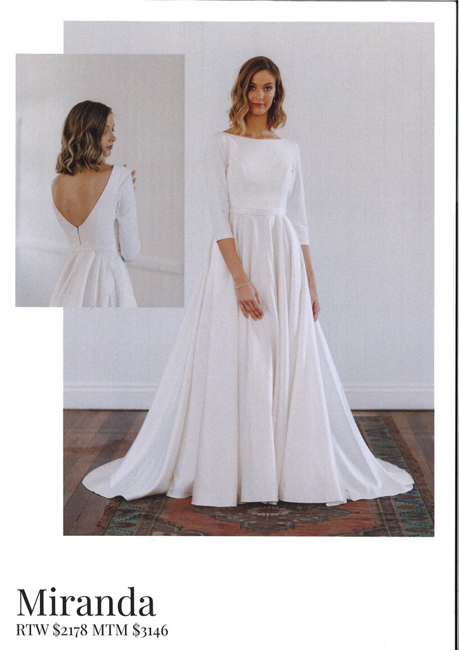 Bridal Dress, WM – Wendy Makin Designs