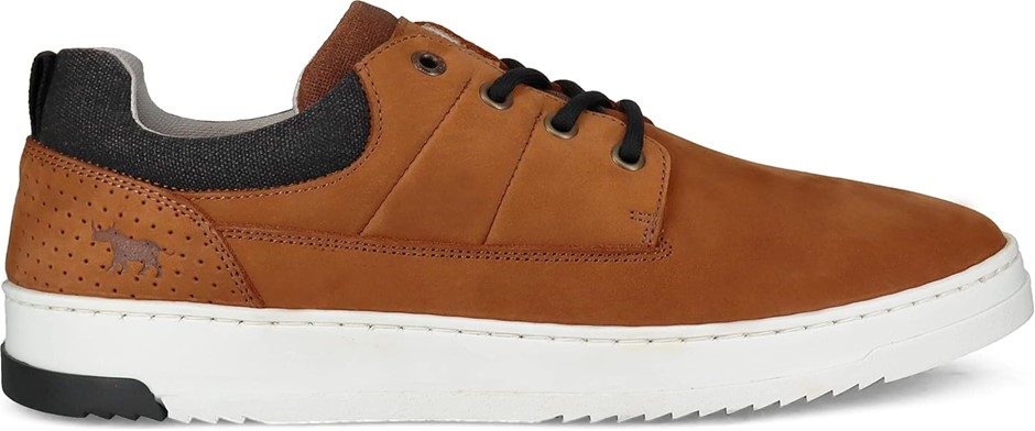 WILD RHINO Men's Carmel Sneaker, EU41/US8, Tan. Buyers Note - Discount Fre