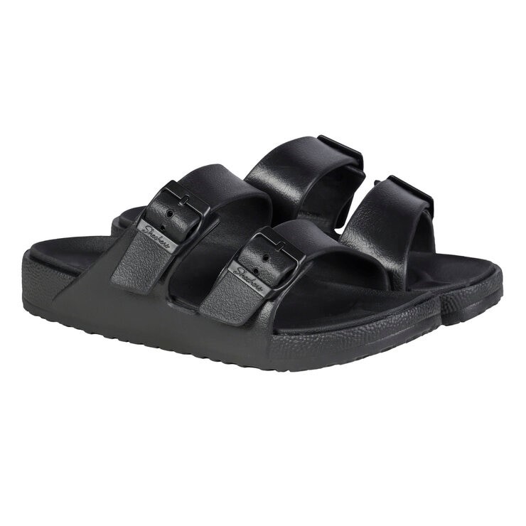 SKECHERS Women's Foamies Eva Sandals, Size US11, Black (BBK), 179301CS. Bu