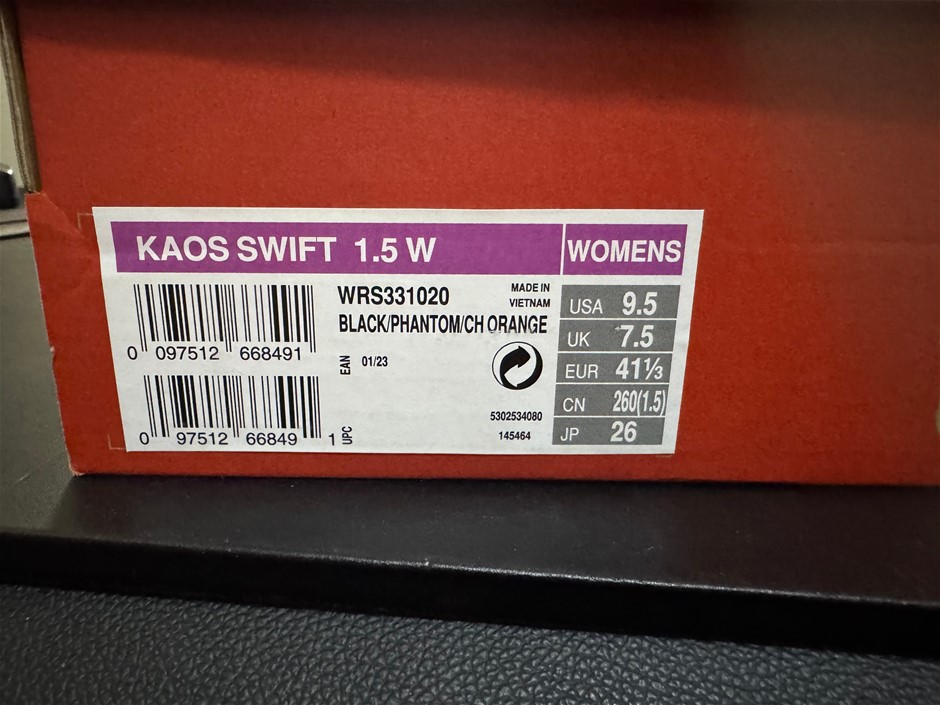 KAOS SWIFT 1.5 W UK SIZE 7.5 USA SIZE 9.5 WRS331020