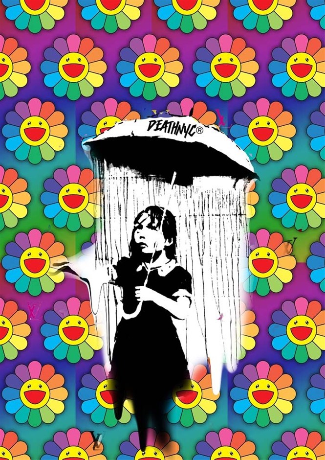 Death NYC Ltd Ed. Signed Graffiti Pop Art Print